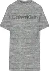 Calvin Klein S/S NIGHSHIRT Kadın Gri Elbise