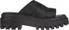 Calvin Klein TOOTHY COMBAT SANDAL Kadın Siyah Sandalet