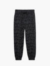 Calvin Klein GLOW IN THE DARK AOP Erkek Siyah Jogger