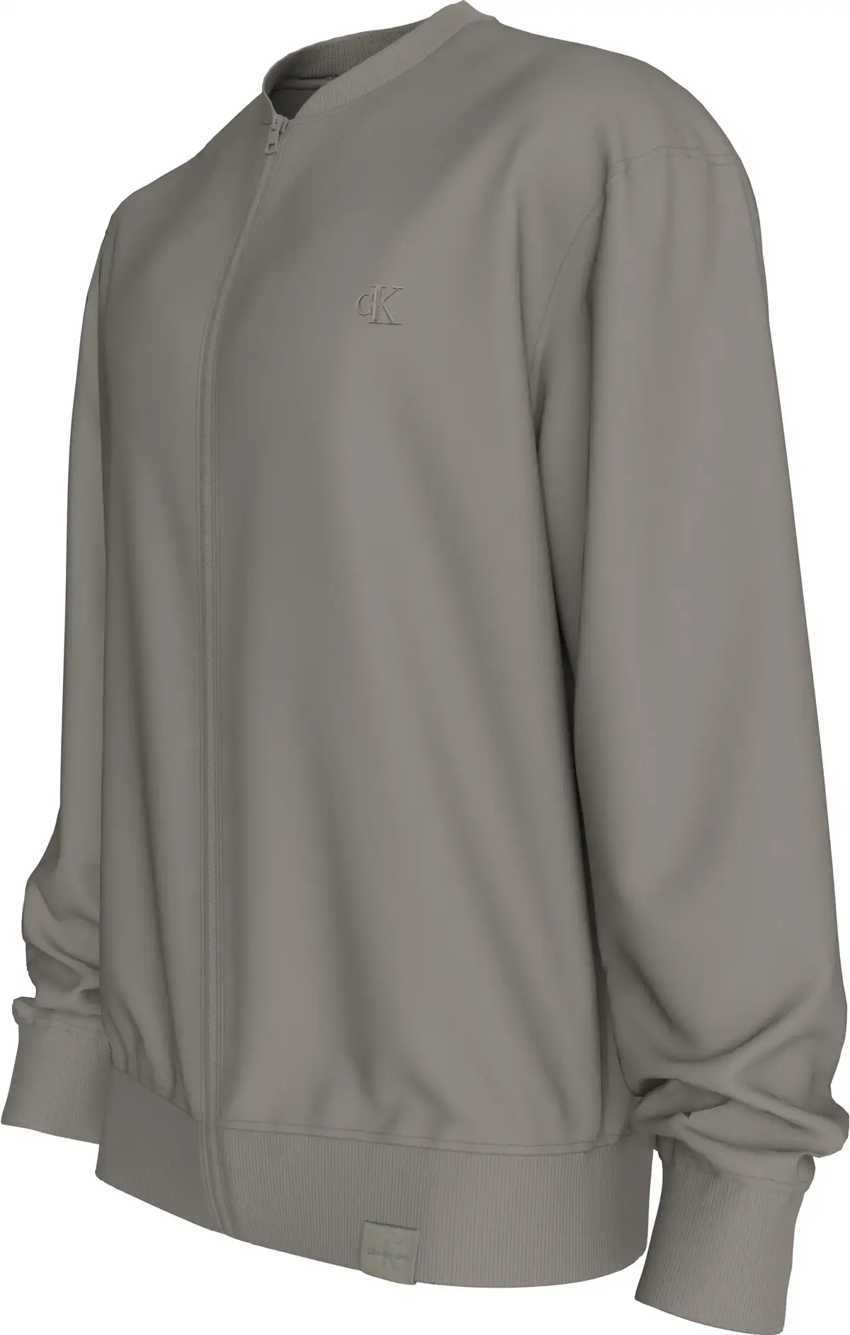 Calvin Klein HEAVYWEIGHT CK EMBRO Erkek Kahverengi Fermuarlı Ceket