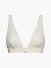 Calvin Klein TRIANGLE-RP Kadın Krem Bikini Üstü