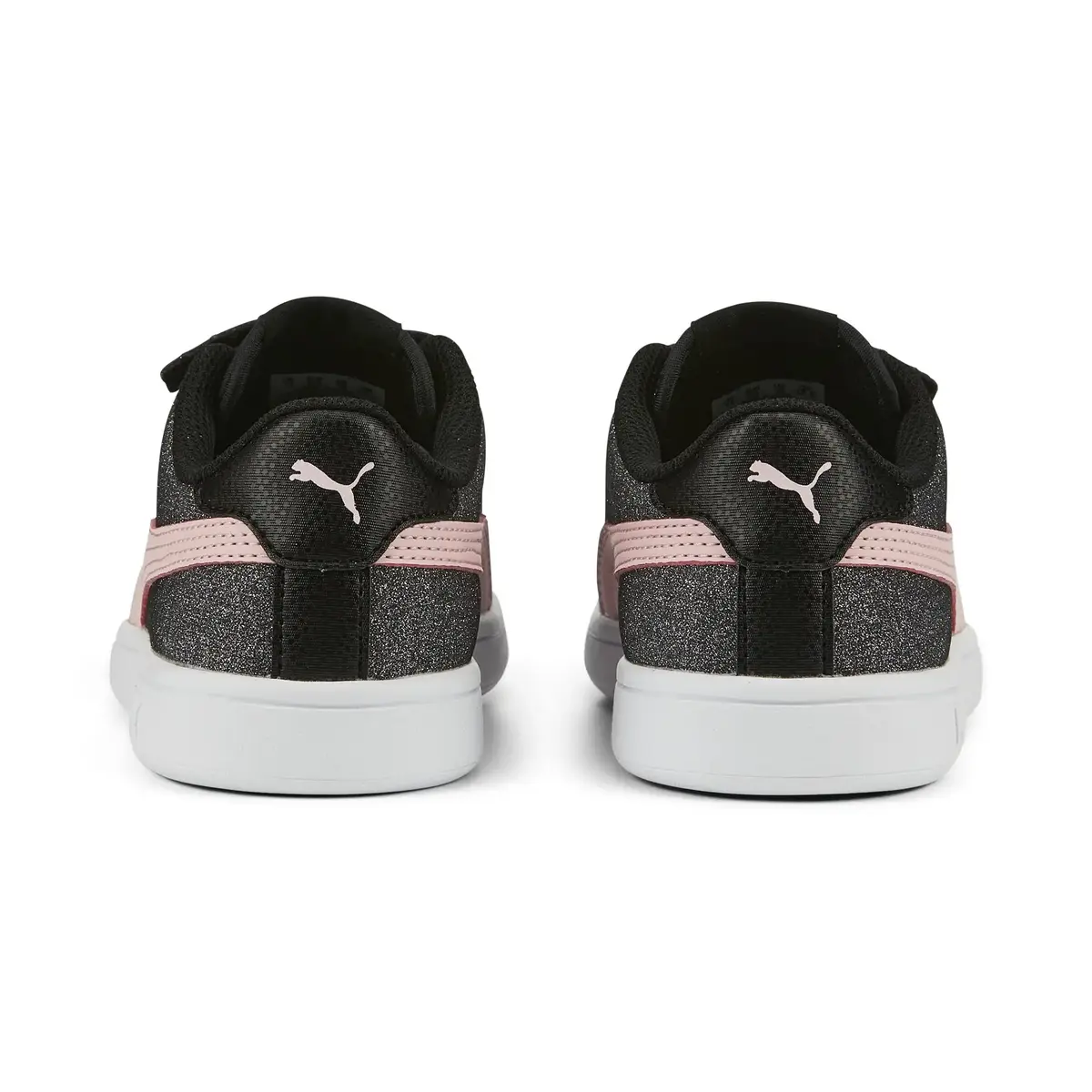 Puma Smash V2 Glitz Glam V Ps Siyah Kız Çocuk Günlük Spor Ayakkabı
