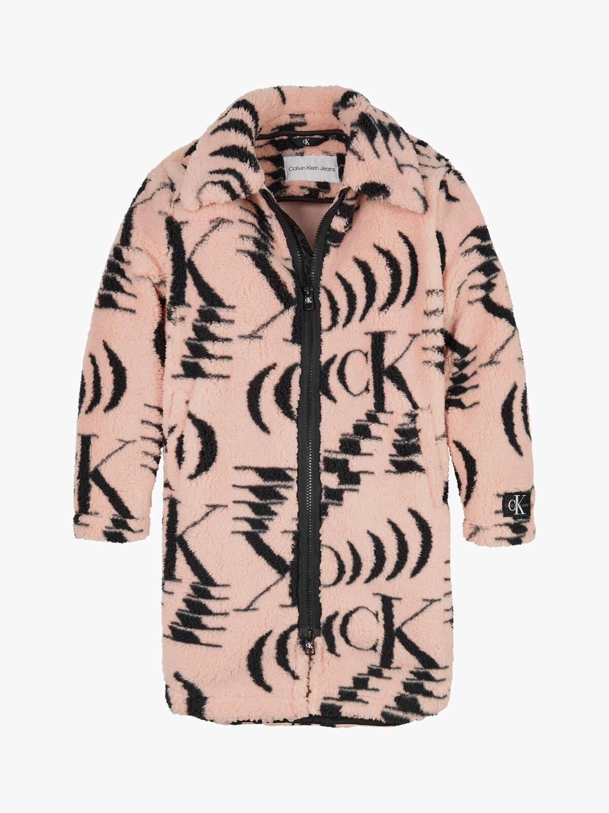 Calvin Klein MONOGRAM AOP TEDDY C Kadın Pembe Mont