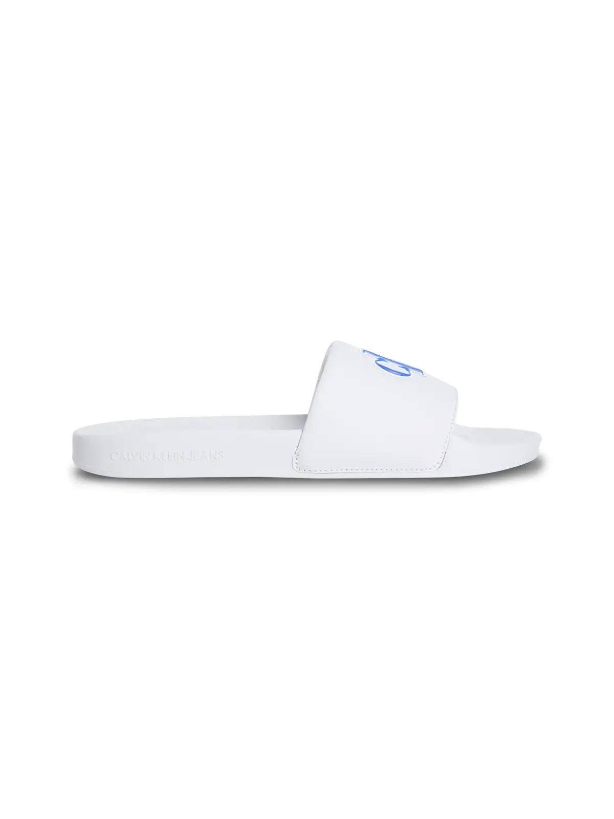 Calvin Klein SLIDE JELLY MONO PU Beyaz Erkek Terlik