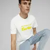 Puma PL Logo Tee Beyaz Erkek/Unisex T-Shirt