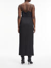 Calvin Klein RECYCLED CDC MIDI SL Kadın Siyah Elbise