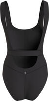 Calvin Klein ONE PIECE-RP Kadın Siyah Mayo