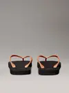 Calvin Klein BEACH SANDAL MONOLOG Kahve-Siyah Kadın Parmak Arası Terlik