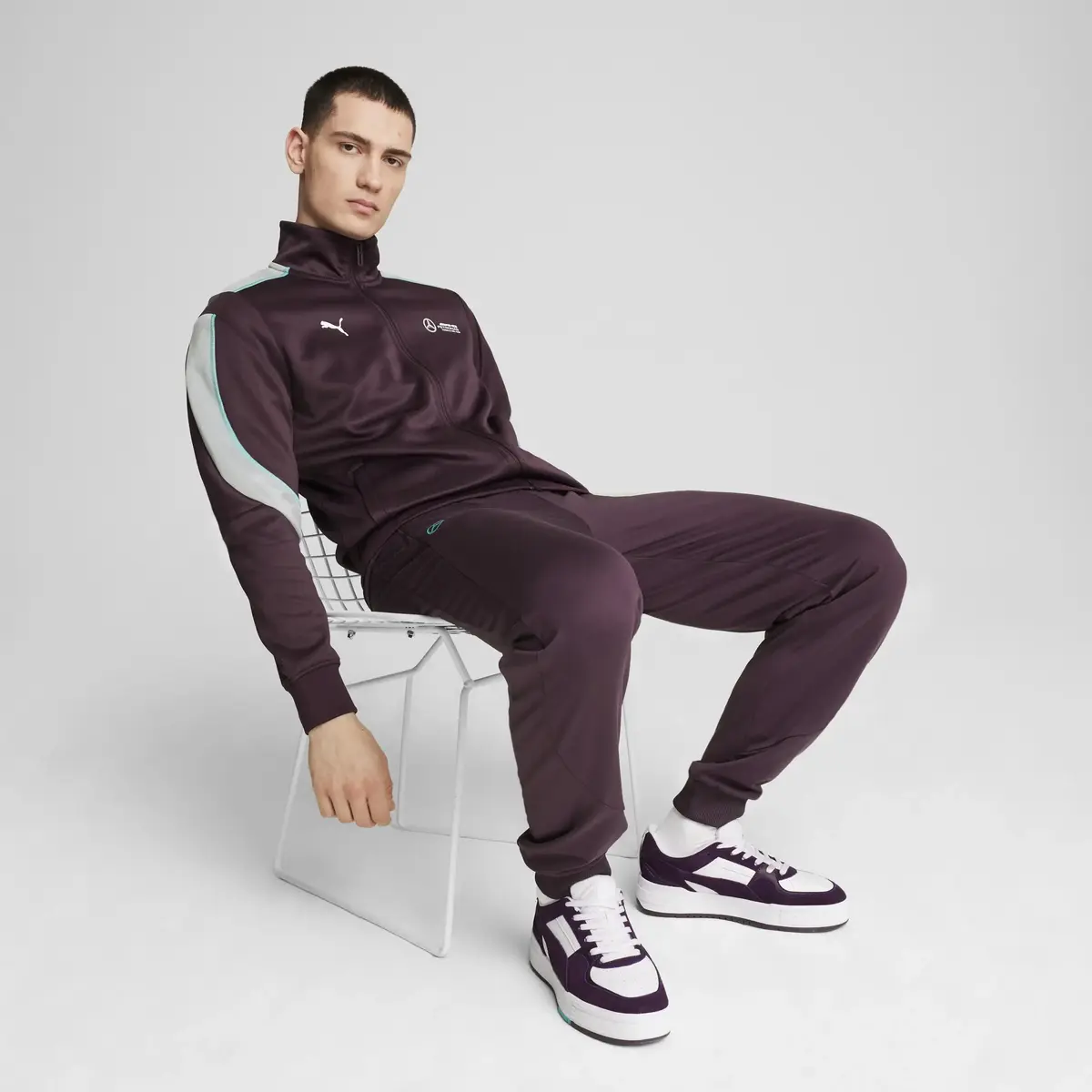 Puma MAPF1 MT7+ Track Jacket Siyah Erkek Fermuarlı Ceket