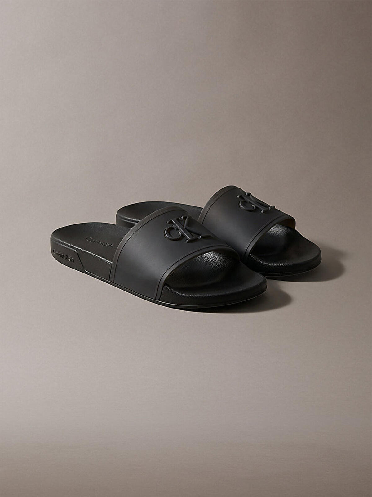 Calvin Klein ESS SLIDE TPU, 0GJ, 36 Kadın Siyah Terlik