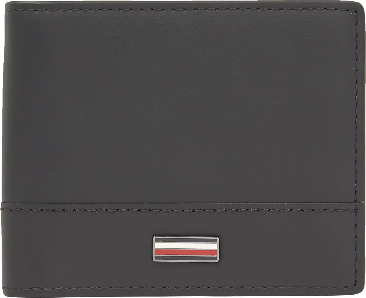 Tommy Hilfiger TH CORP MINI CC WALL, BDS Siyah Erkek Cüzdan