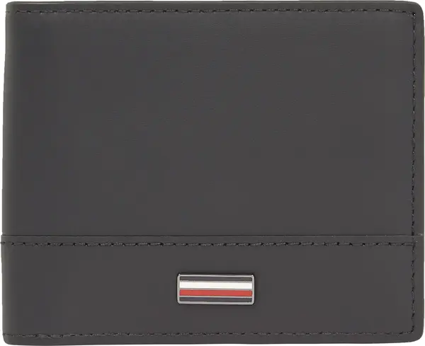 Tommy Hilfiger TH CORP MINI CC WALL, BDS Siyah Erkek Cüzdan