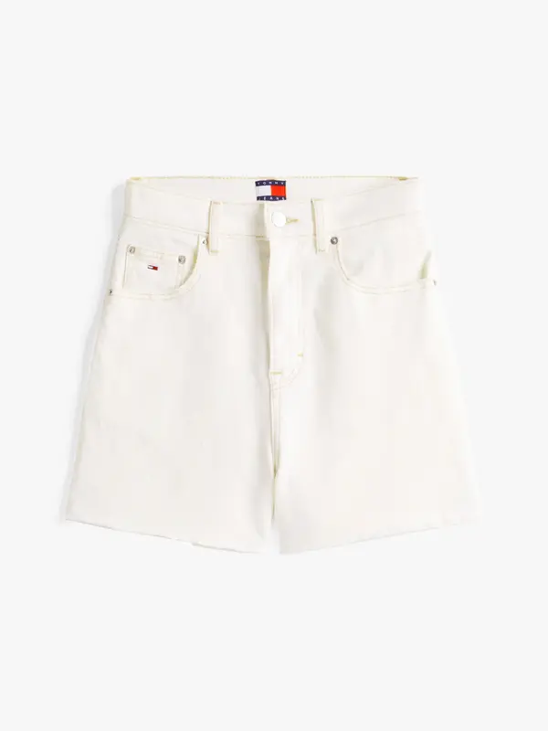 Tommy Hilfiger MOM SHORT BI8194, 1CE Krem Kadın Şort