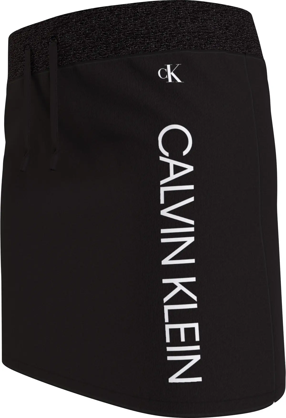 Calvin Klein INSTITUTIONAL LOGO S Kadın Siyah Etek