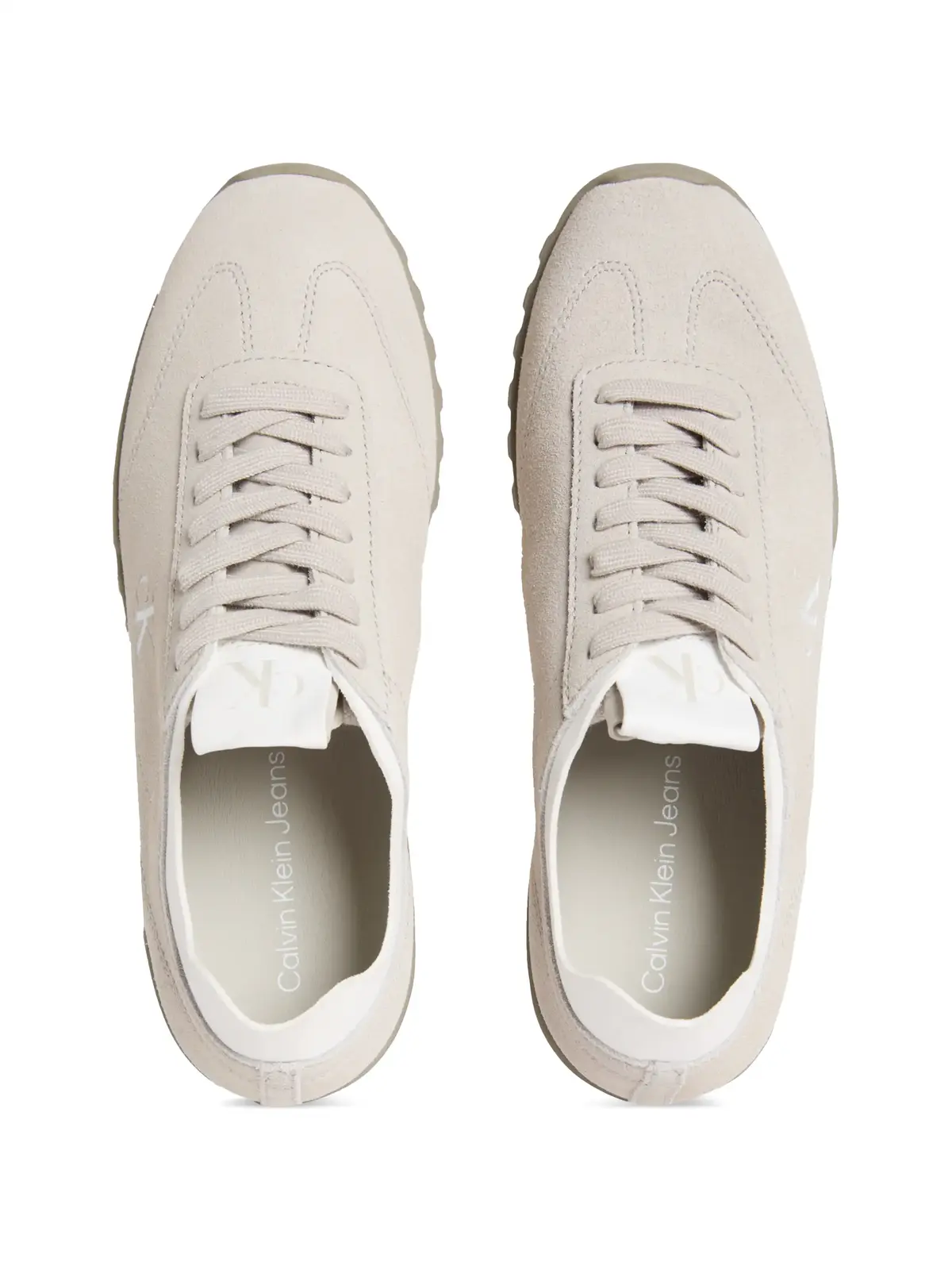 Calvin Klein LOW PROFILE RUNNER M, 0F7 Bej Kadın Spor Ayakkabı