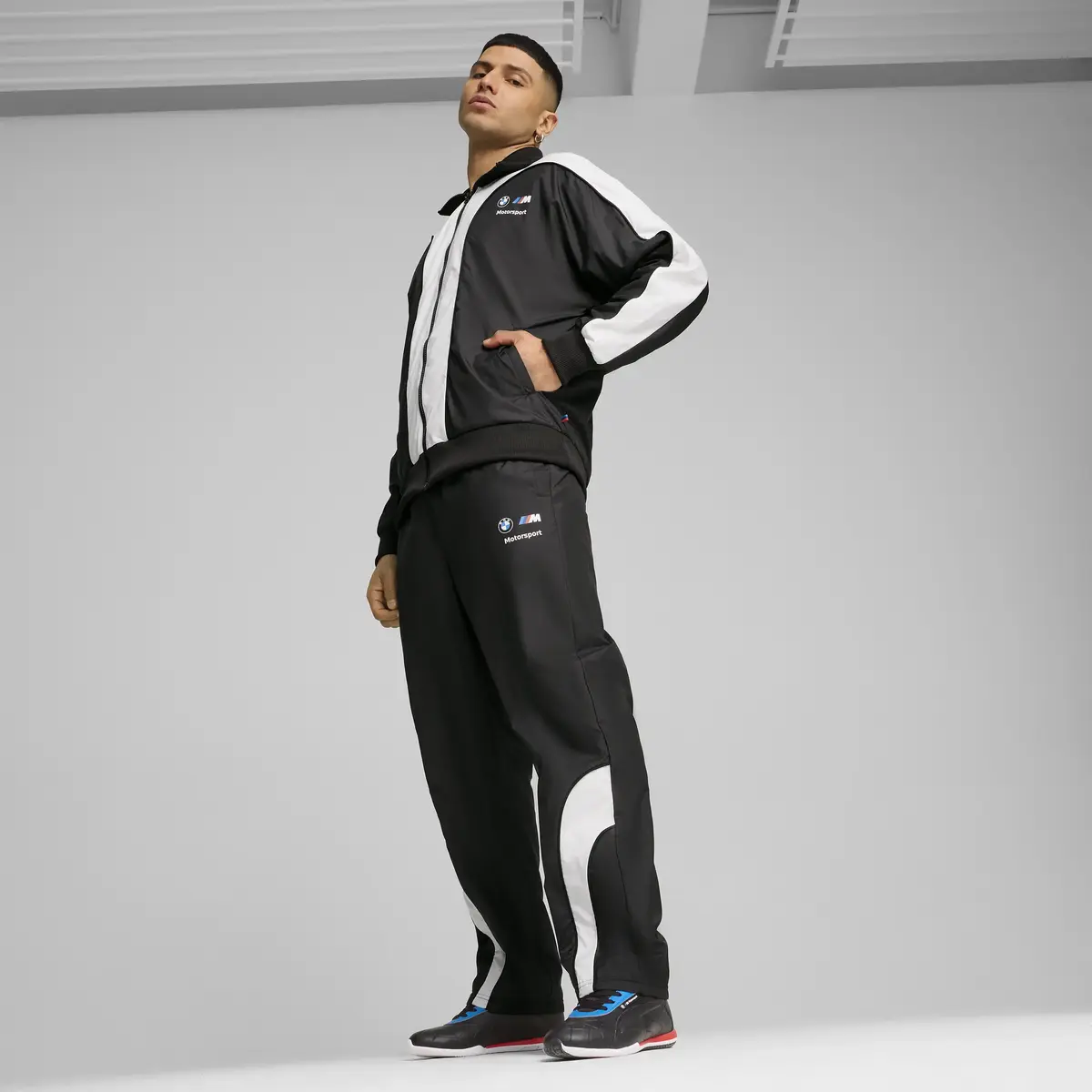 Puma BMW MMS Archive Jacket Siyah Erkek Fermuarlı Ceket