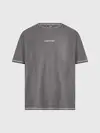 Calvin Klein S/S CREW NECK Erkek Gri T-Shirt