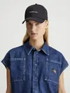 Calvin Klein MONO LOGO EMBRO CAP Kadın Siyah Şapka