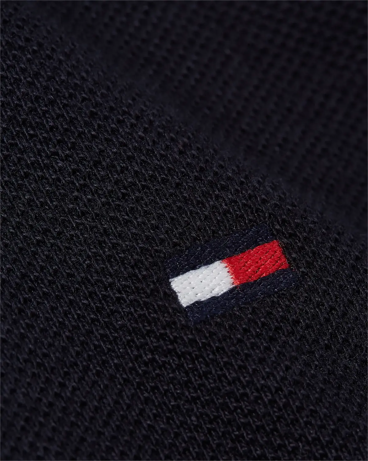 Tommy Hilfiger CORE TOMMY TIPPED SL Erkek Lacivert Polo T-Shirt