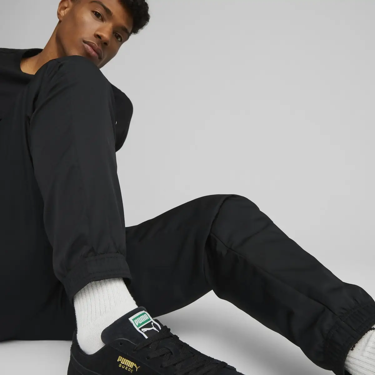 Puma ACTIVE Woven Pants cl Siyah Erkek Eşofman Altı