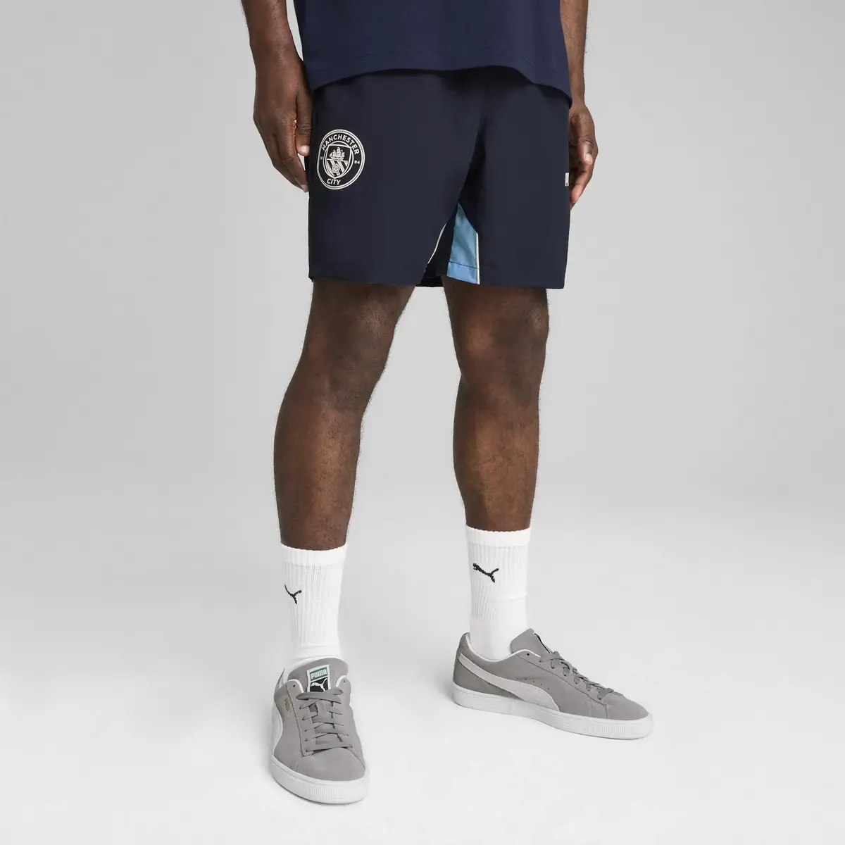 Puma MCFC ftblARCHIVE Short Mavi Erkek Şort