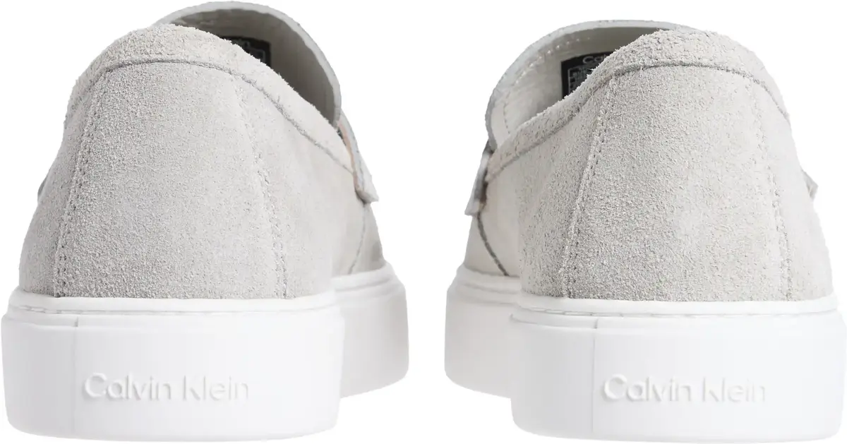 Calvin Klein MOCCASIN SUE UNLINED, ADB Gri Erkek Ayakkabı-Bot