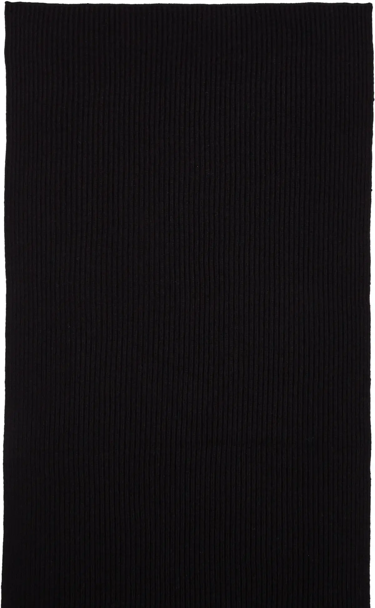 Tommy Hilfiger ESSENTIAL FLAG KNIT Kadın Siyah Atkı