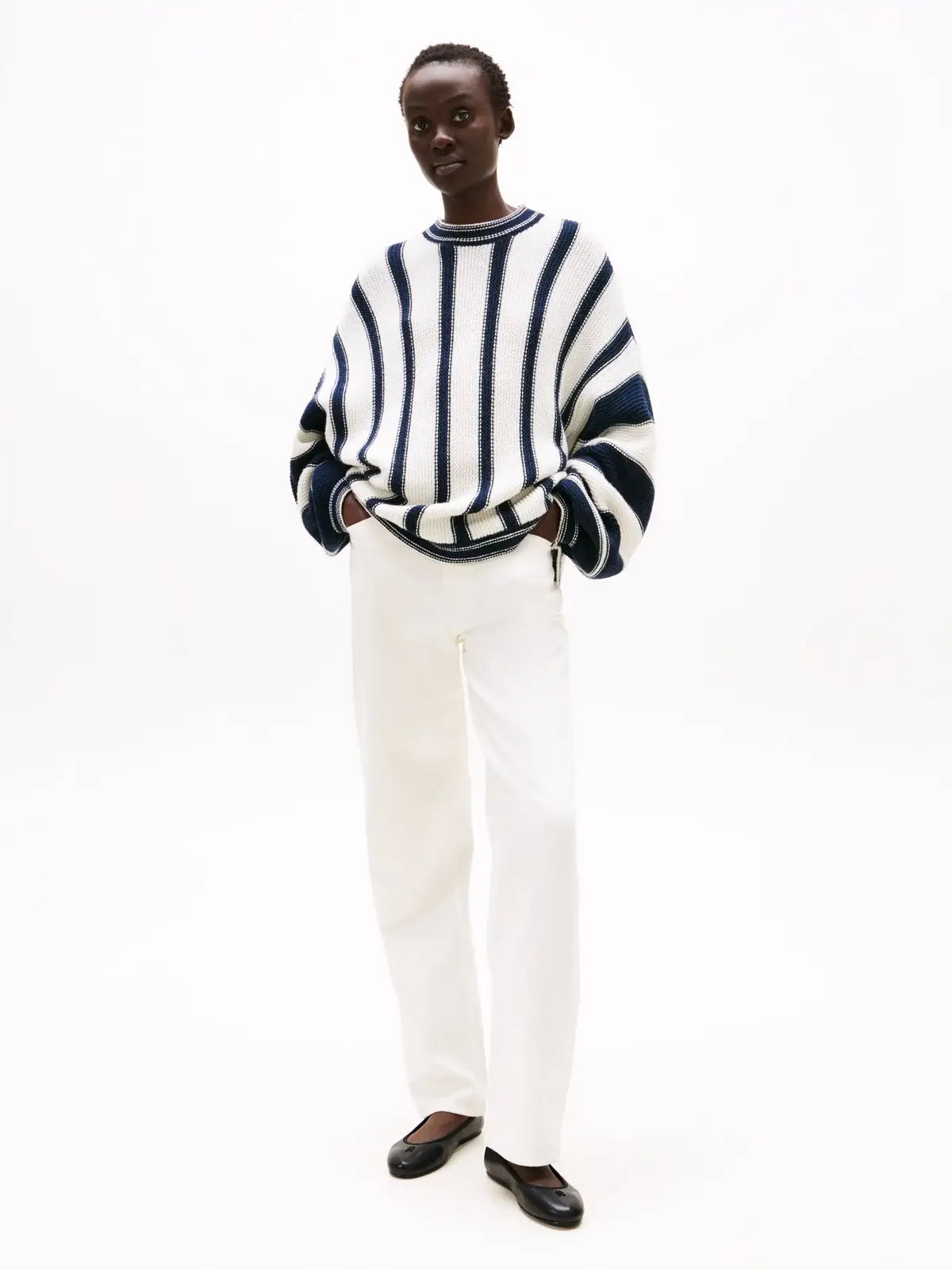 Tommy Hilfiger TH HARDWARE LEATHER, BDS Siyah Babet