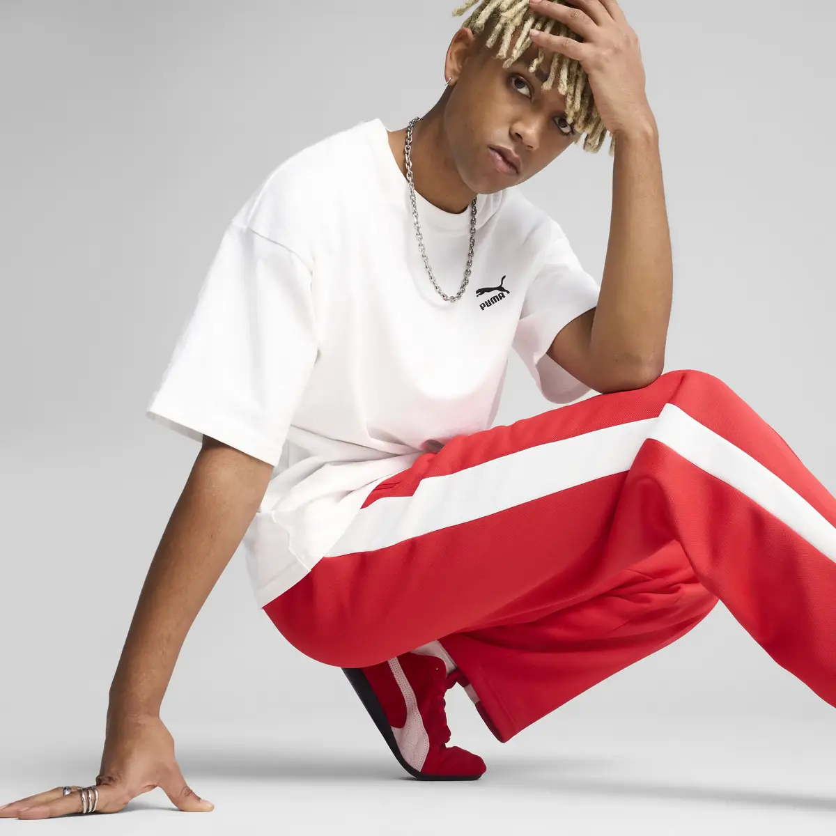 PUMA T7 ALWAYS ON Track Pants Kırmızı Erkek Eşofman Altı
