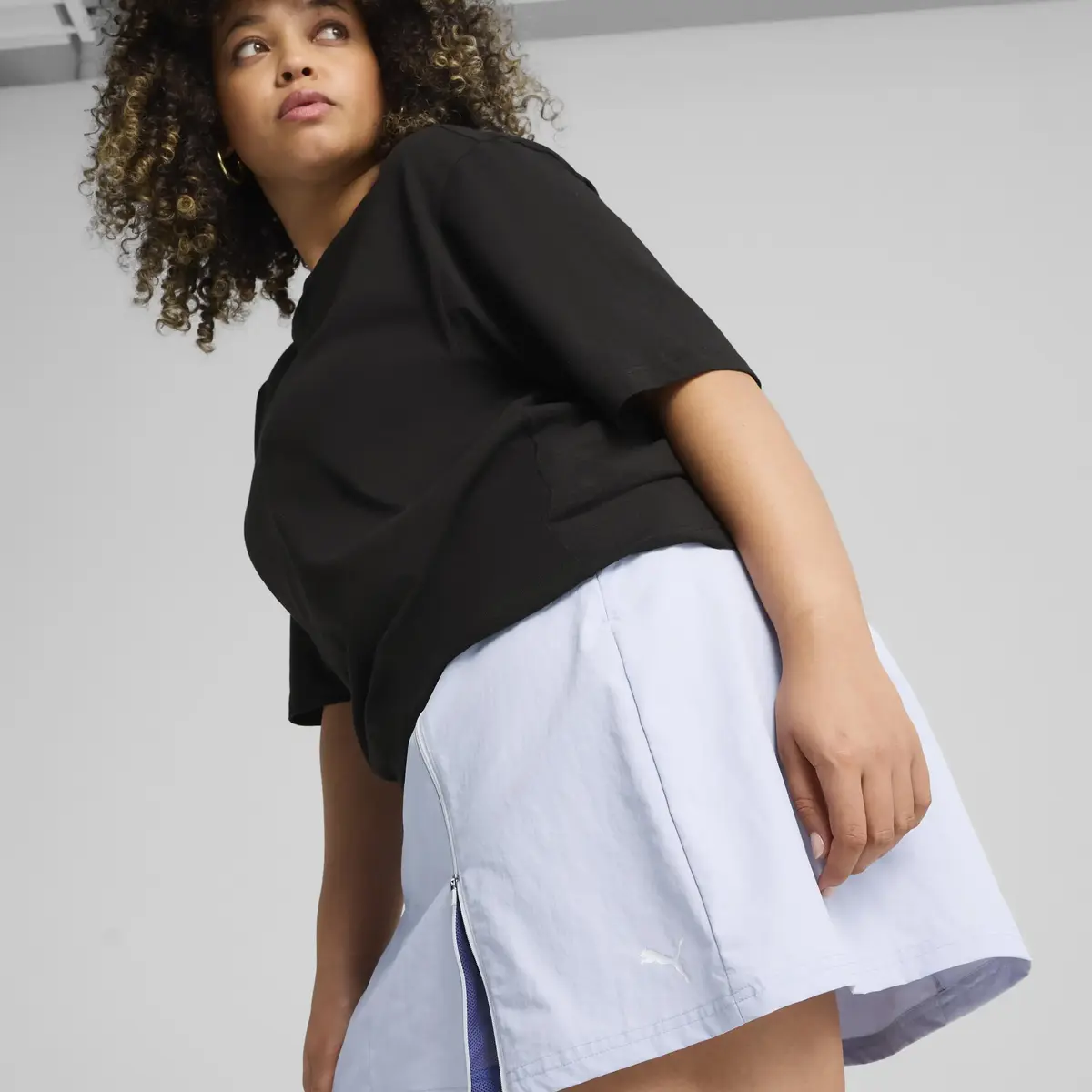 PUMA DARE TO Zip-Off Skirt Mavi Kadın Etek