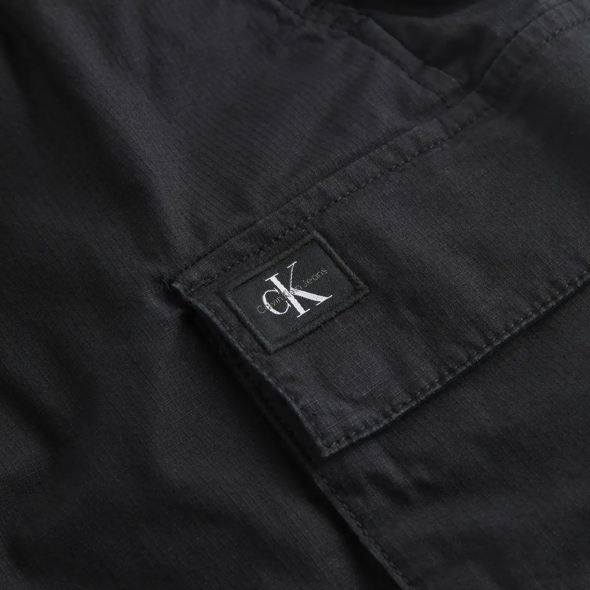 Calvin Klein WASHED CARGO SHORT, BEH Siyah Erkek Şort