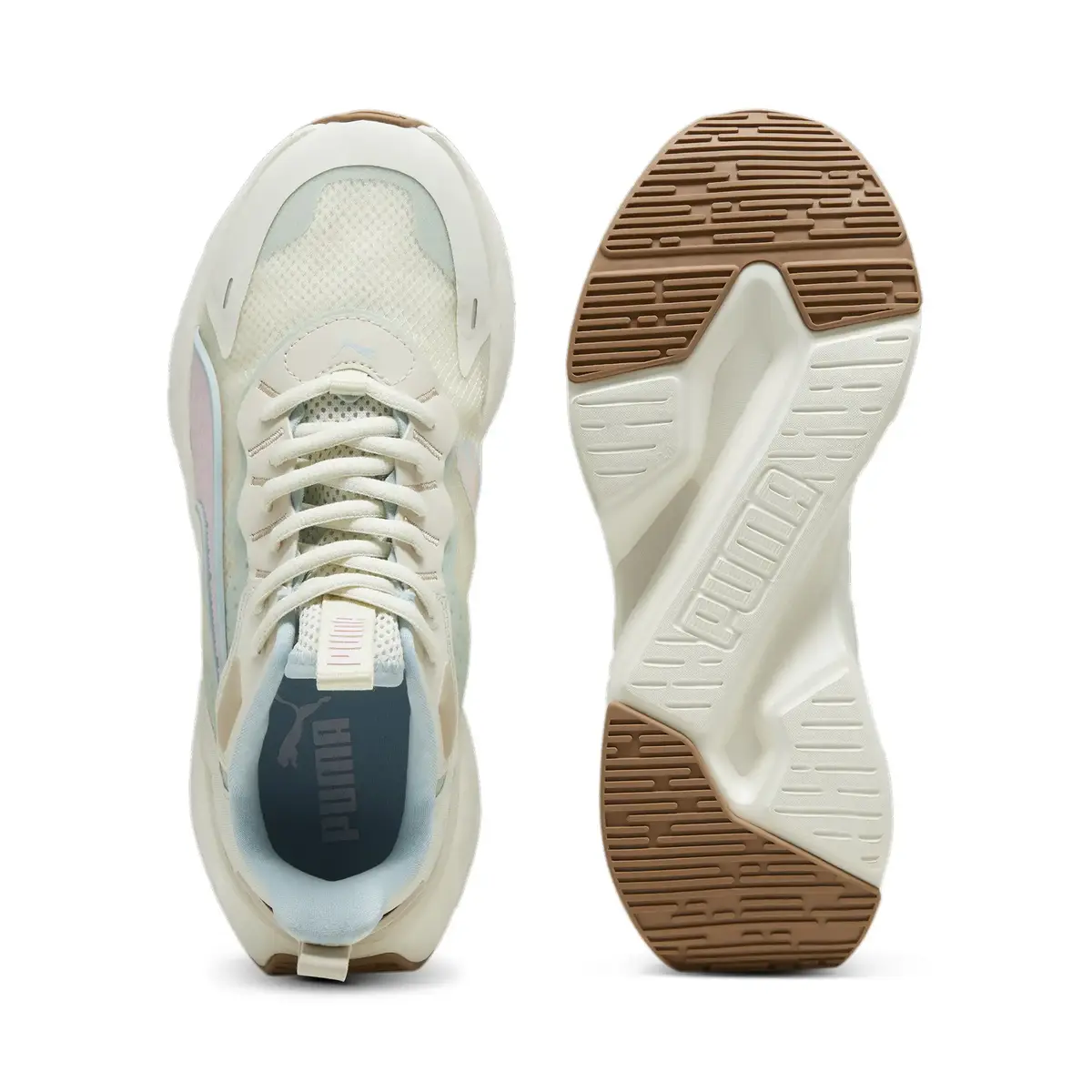 Puma Softride Sway Bej Kadın Yürüyüş ve Koşu Ayakkabısı