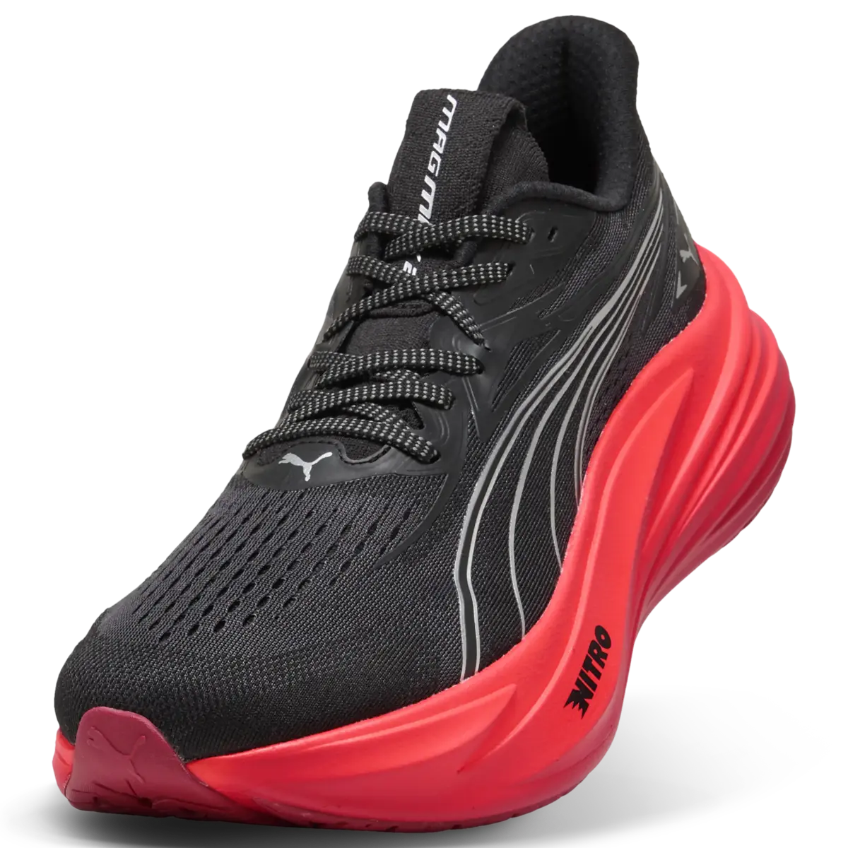 PUMA MagMax NITRO 2 Siyah Erkek Yürüyüş ve Koşu Ayakkabısı