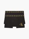 Calvin Klein 2PK TRUNK Erkek Siyah Boxer Set