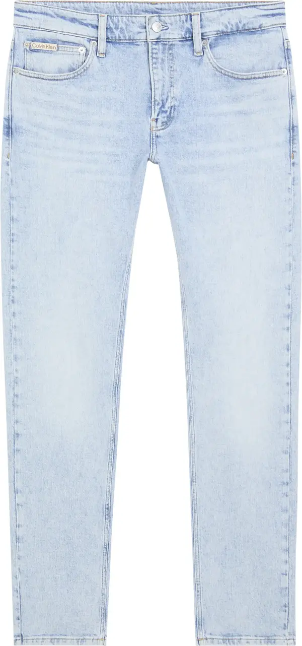 Calvin Klein SLIM Erkek Mavi Kot Pantolon