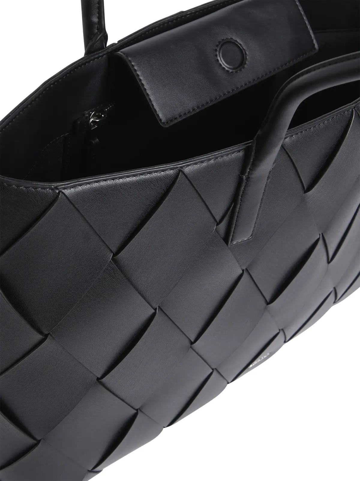 Calvin Klein CK WOVEN MEDIUM SHOP, BEH Siyah Kadın Çanta