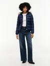 Tommy Hilfiger TJW BASIC HOODED DOW, C1G Lacivert Kadın Mont
