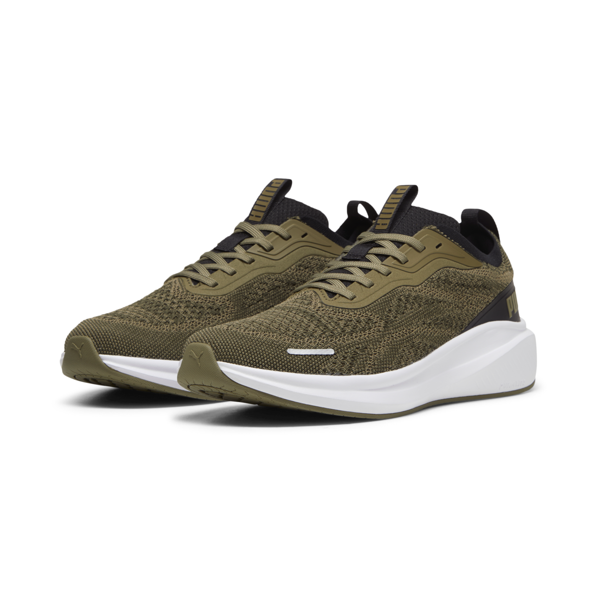 Puma Skyrocket Lite Engineered Yeşil Unisex Yürüyüş ve Koşu Ayakkabısı