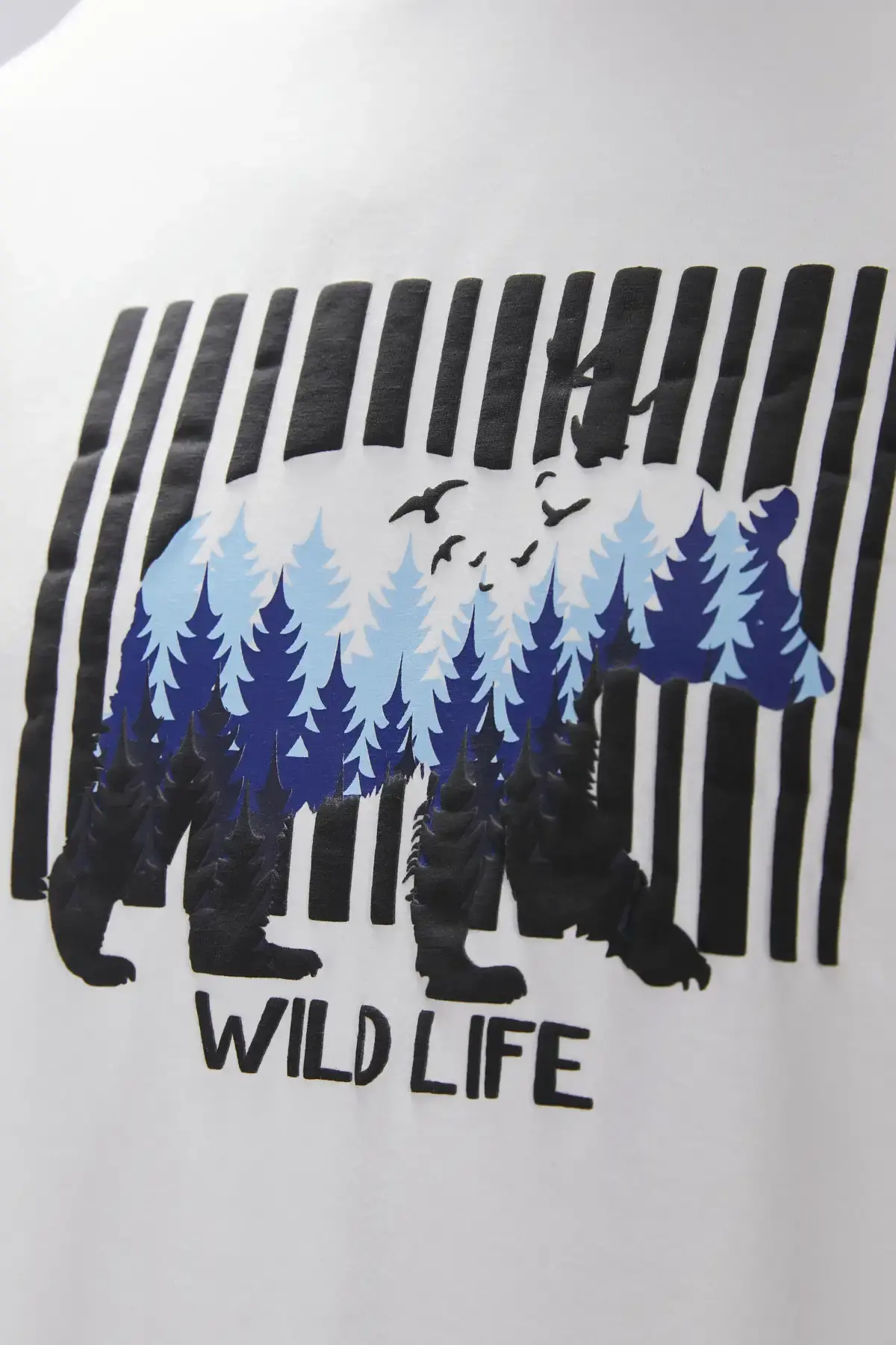 BAD BEAR REID T-SHIRT OS Erkek Beyaz T-Shirt