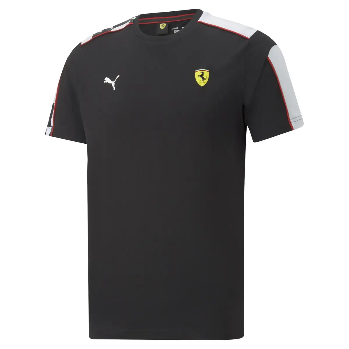 Puma Ferrari Race Mt7 Tee Siyah Erkek T-Shirt
