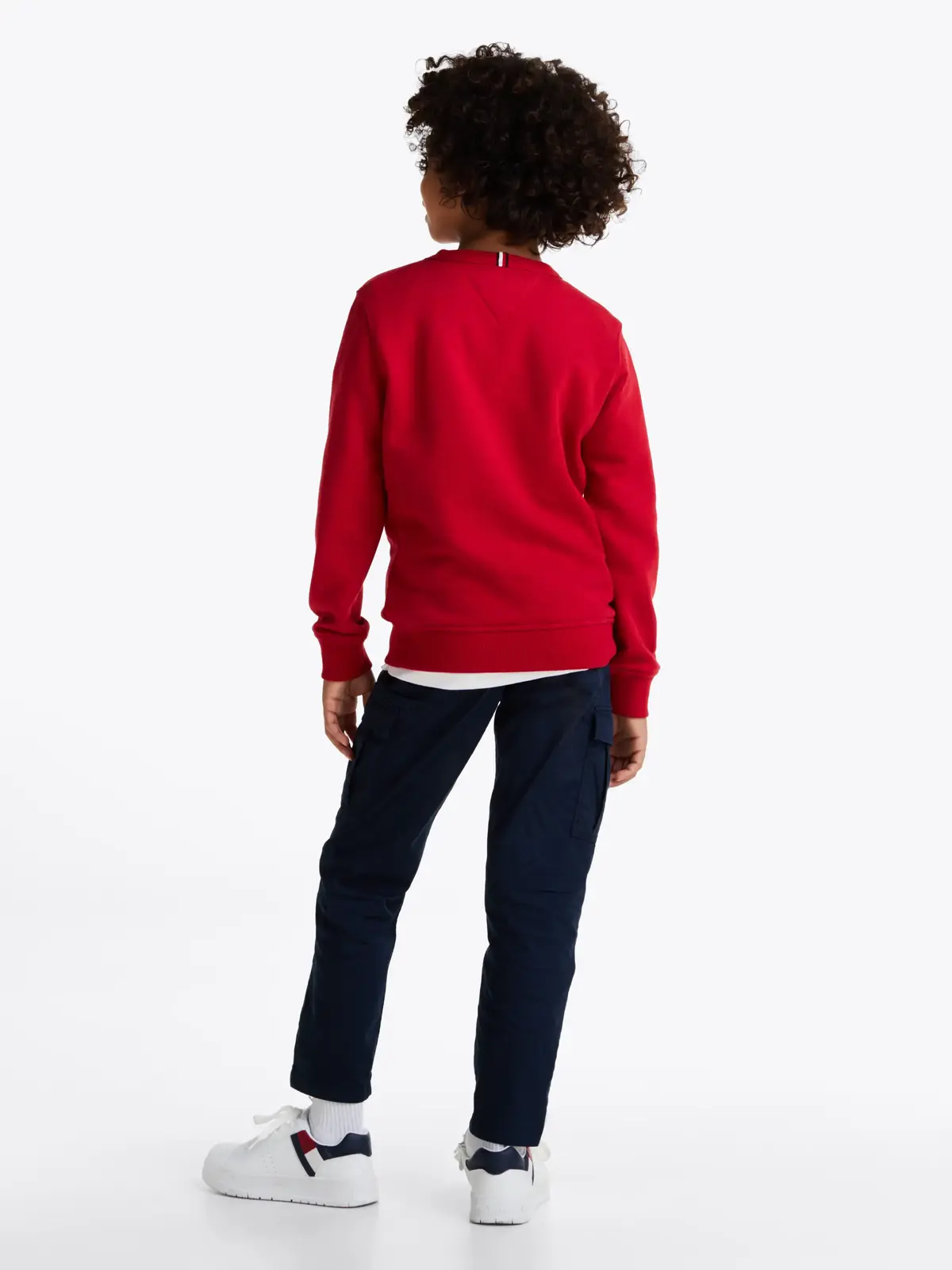 Tommy Hilfiger MONOTYPE 1985 LABEL, XLD Kırmızı Erkek Çocuk Sweatshirt