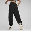 Puma Dare To Relaxed Cargo Sweatpants TR Siyah Kadın Eşofman Altı