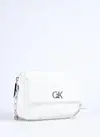 Calvin Klein CK RE-LOCK POCKET CAMERA BAG Beyaz Kadın El Çantası