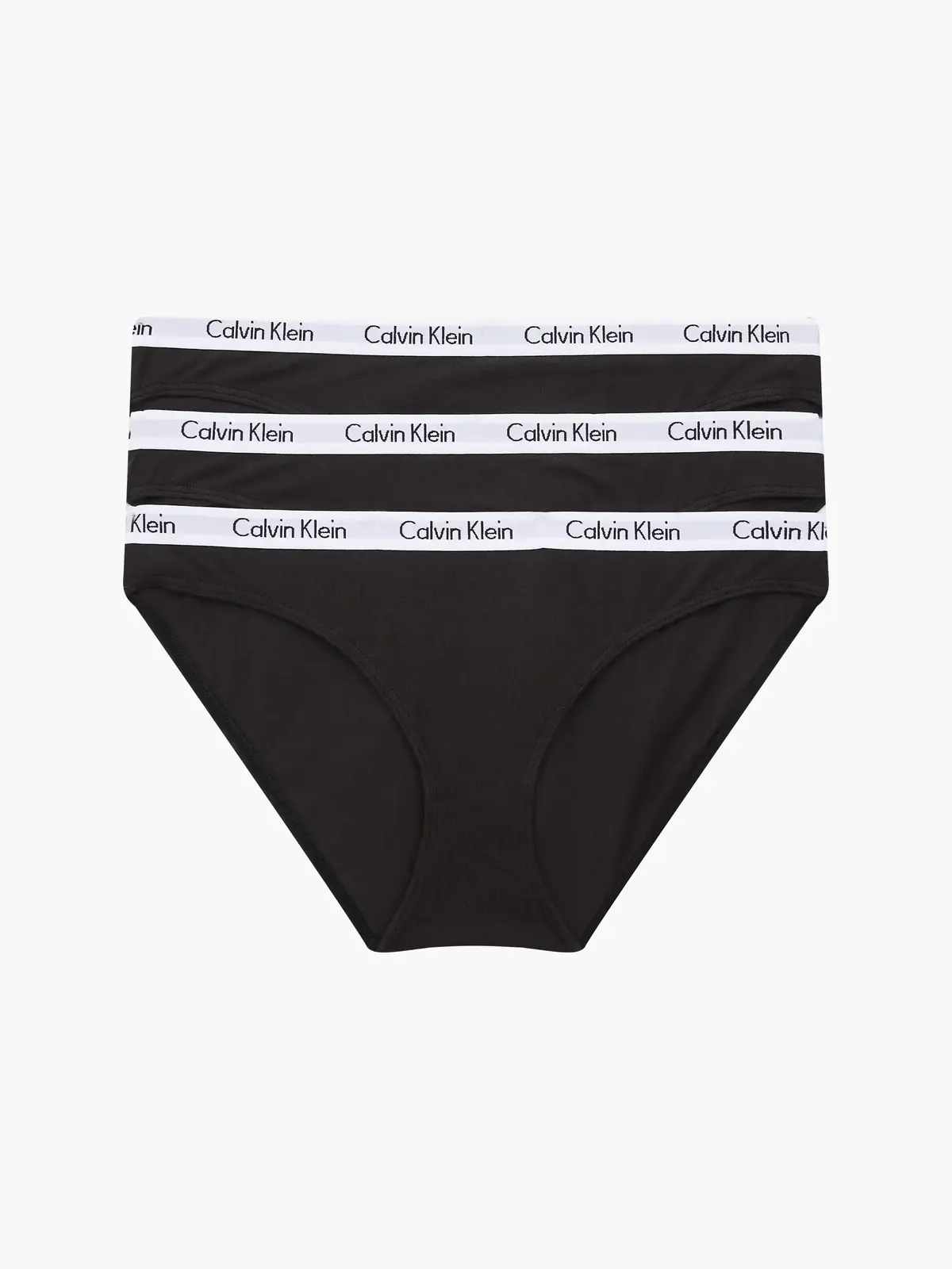 Calvin Klein BIKINI 3PK Kadın Siyah Bikini Külot Set