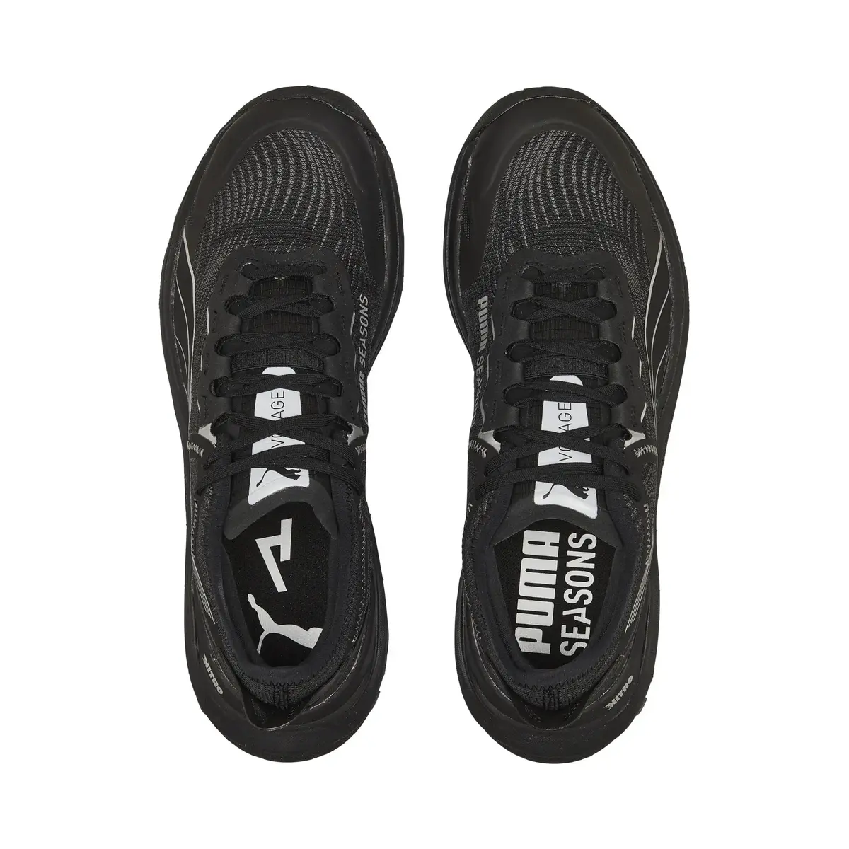 Puma Voyage Nitro 2 Siyah Erkek Günlük Spor Ayakkabı