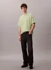 Calvin Klein SS COOLING JERSEY RLXD LOGO TEE Yeşil Erkek Tişört
