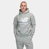 New Balance MNH3333 Erkek Gri Sweatshirt