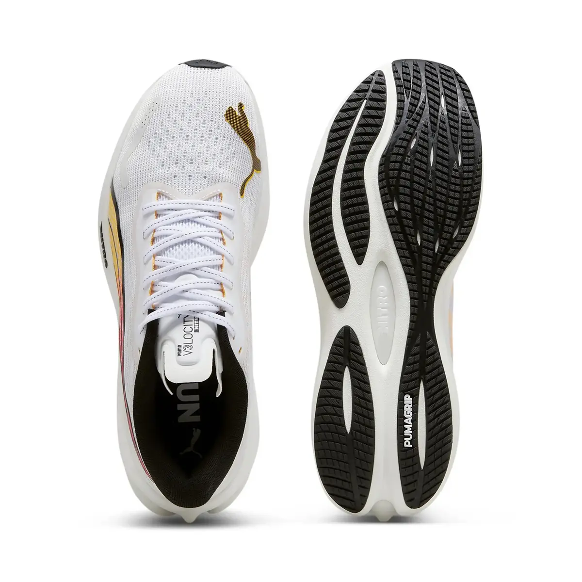 Puma Velocity NITRO 3 Beyaz Erkek Yürüyüş ve Koşu Ayakkabısı