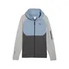 Puma PUMATECH FZ Hoodie Mavi Erkek Fermuarlı Üst
