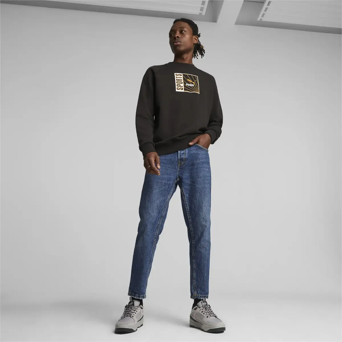Puma Slipstream Cordura II Gri Unisex Günlük Spor Ayakkabı